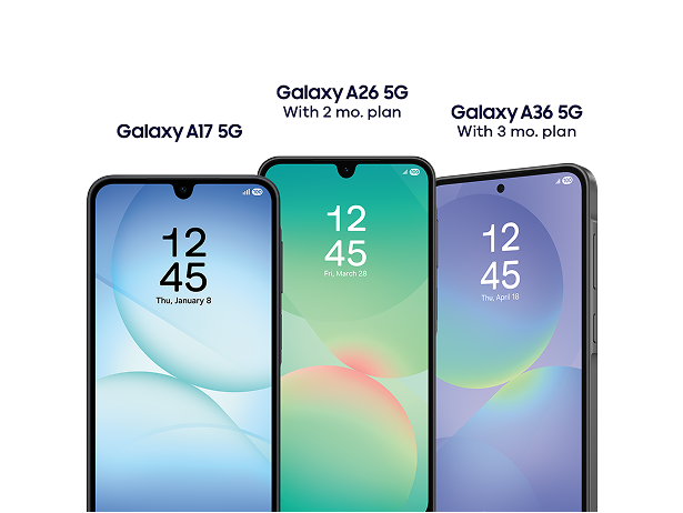 Samsung Galaxy 5G on us