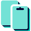 Phone with plan card