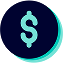 Dollar sign icon