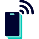 Smartphone hotspot icon
